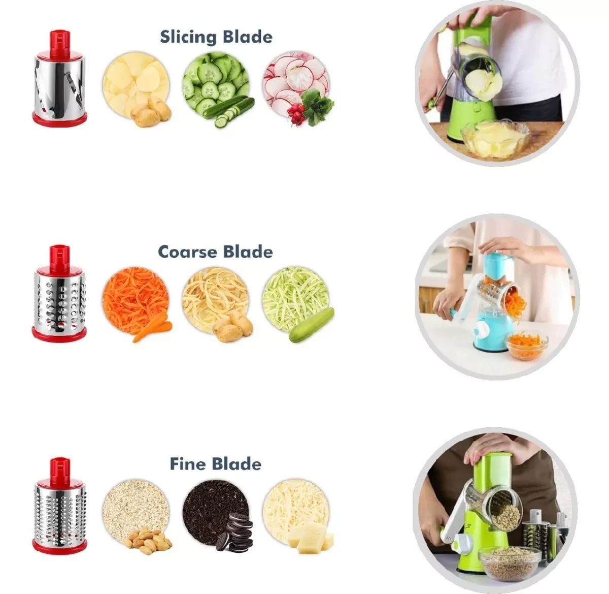 Miniatura 2 de Molino Picador Verduras Multiusos