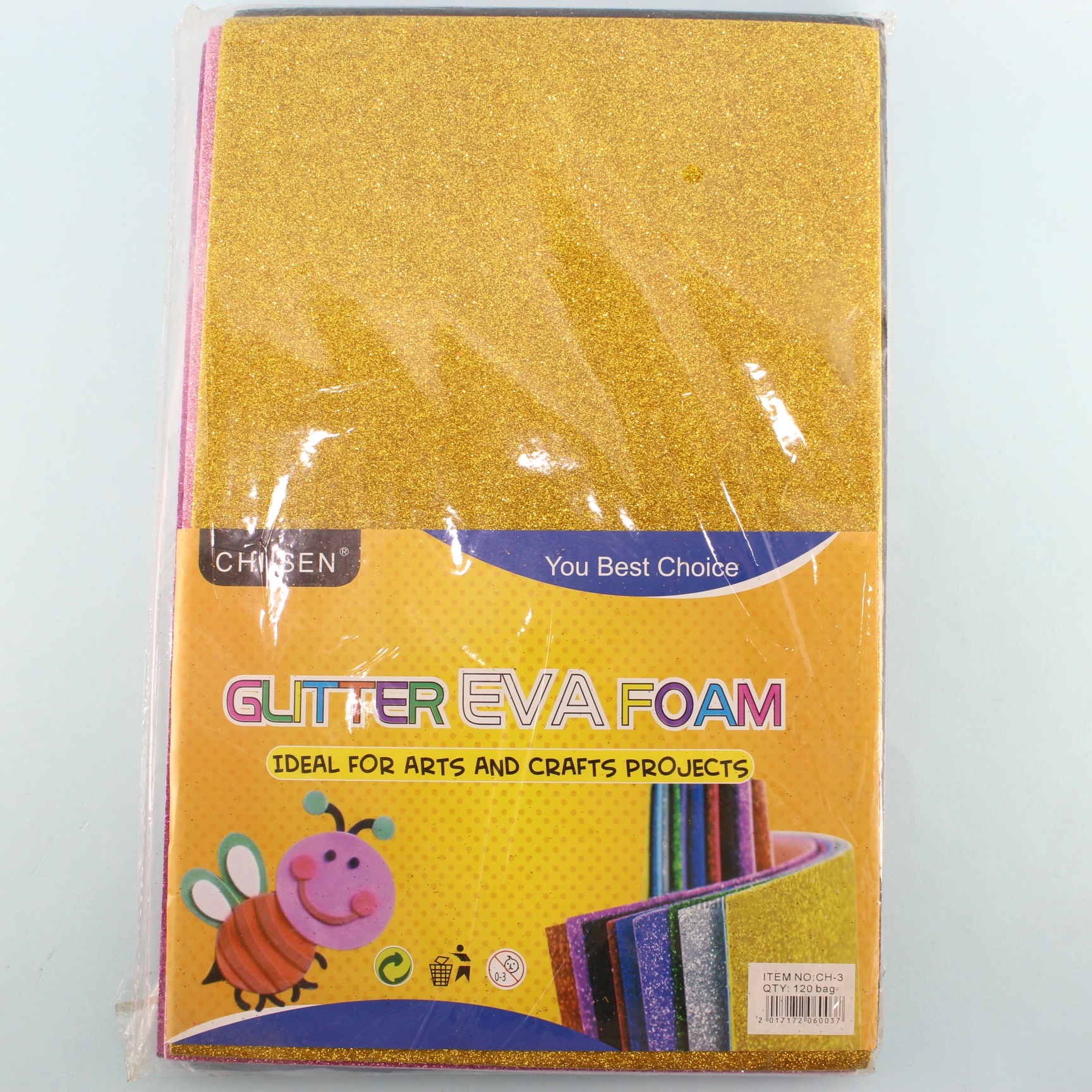 Miniatura 2 de Foami escarchado paquete x 10 unidades