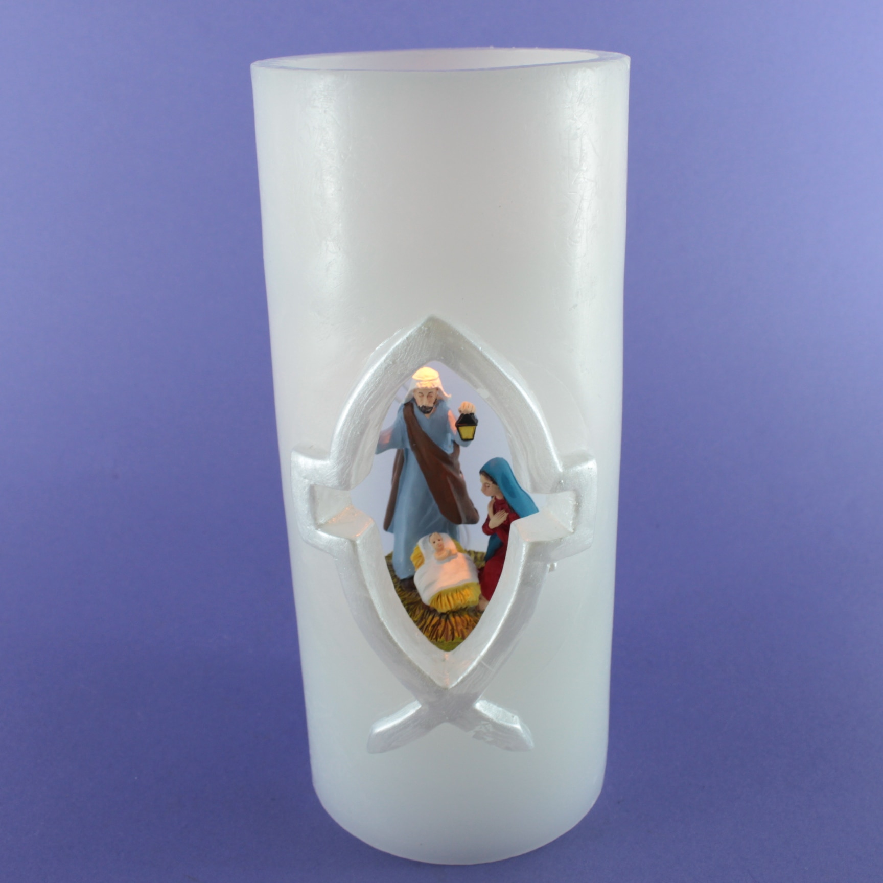 Vela de luz LED 17 cm