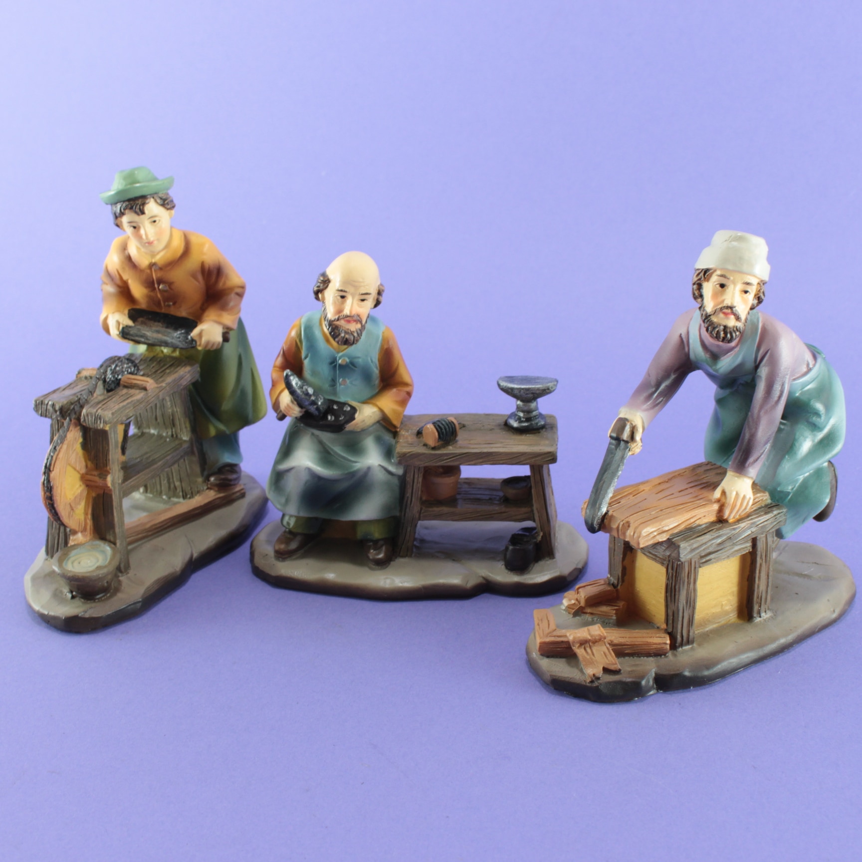 Figuras de complemento para pesebre 6"