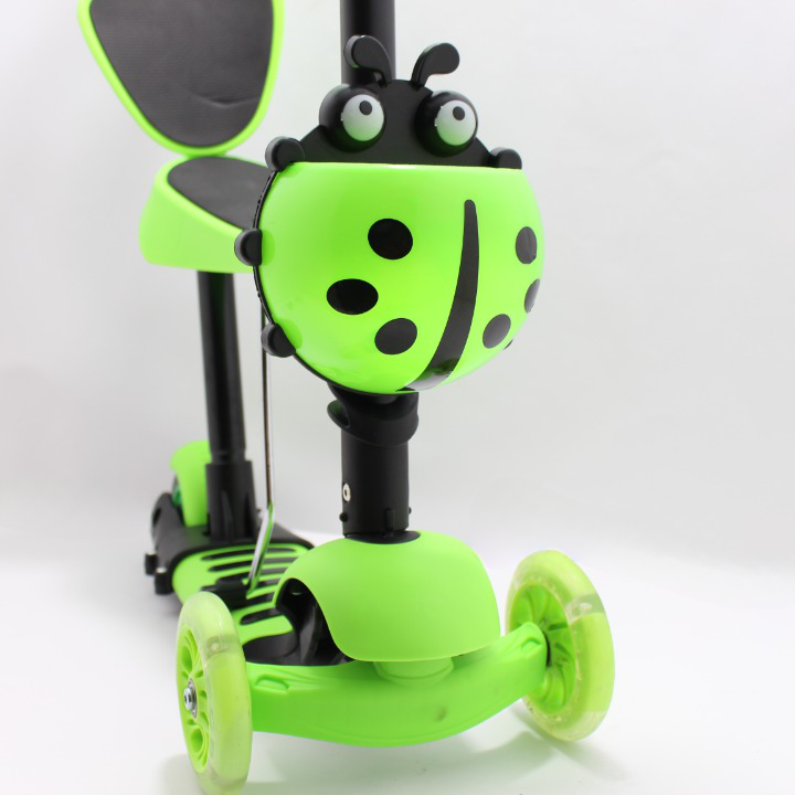 Miniatura 2 de Monopatin 3 en 1 azul y  verde