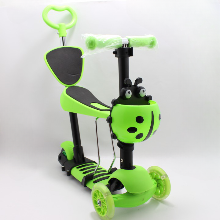 Miniatura 3 de Monopatin 3 en 1 azul y  verde