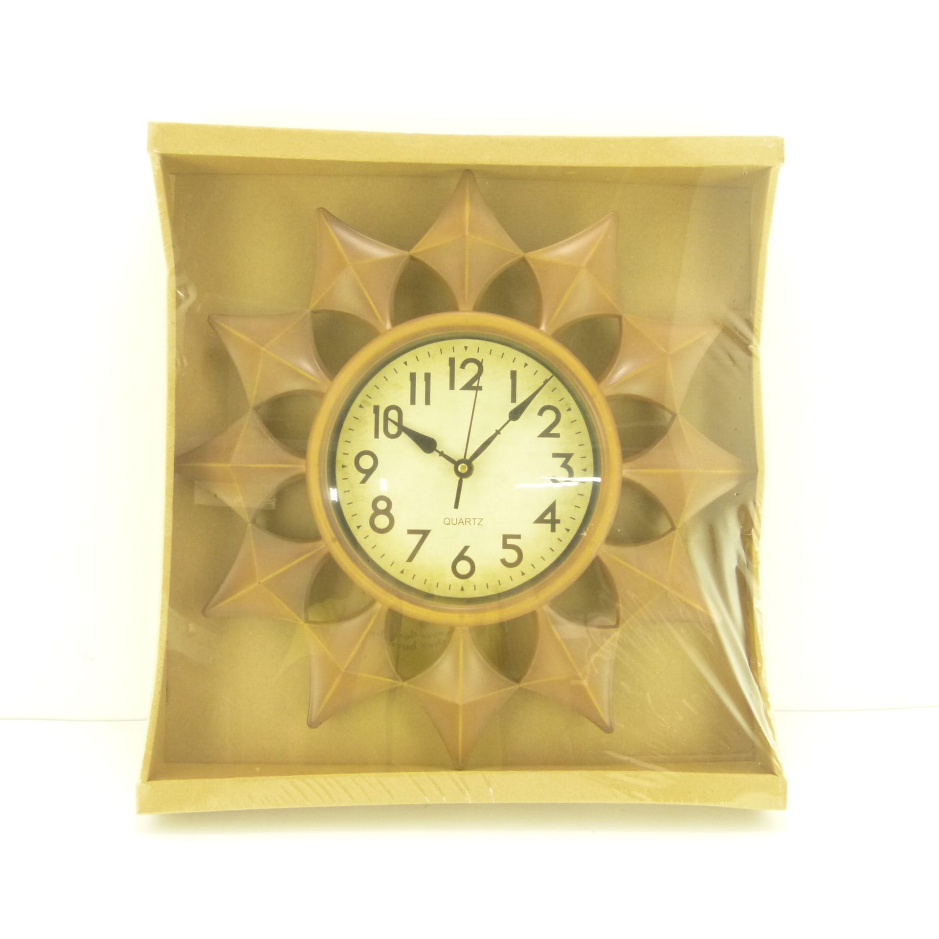 Reloj de pared café marco sol