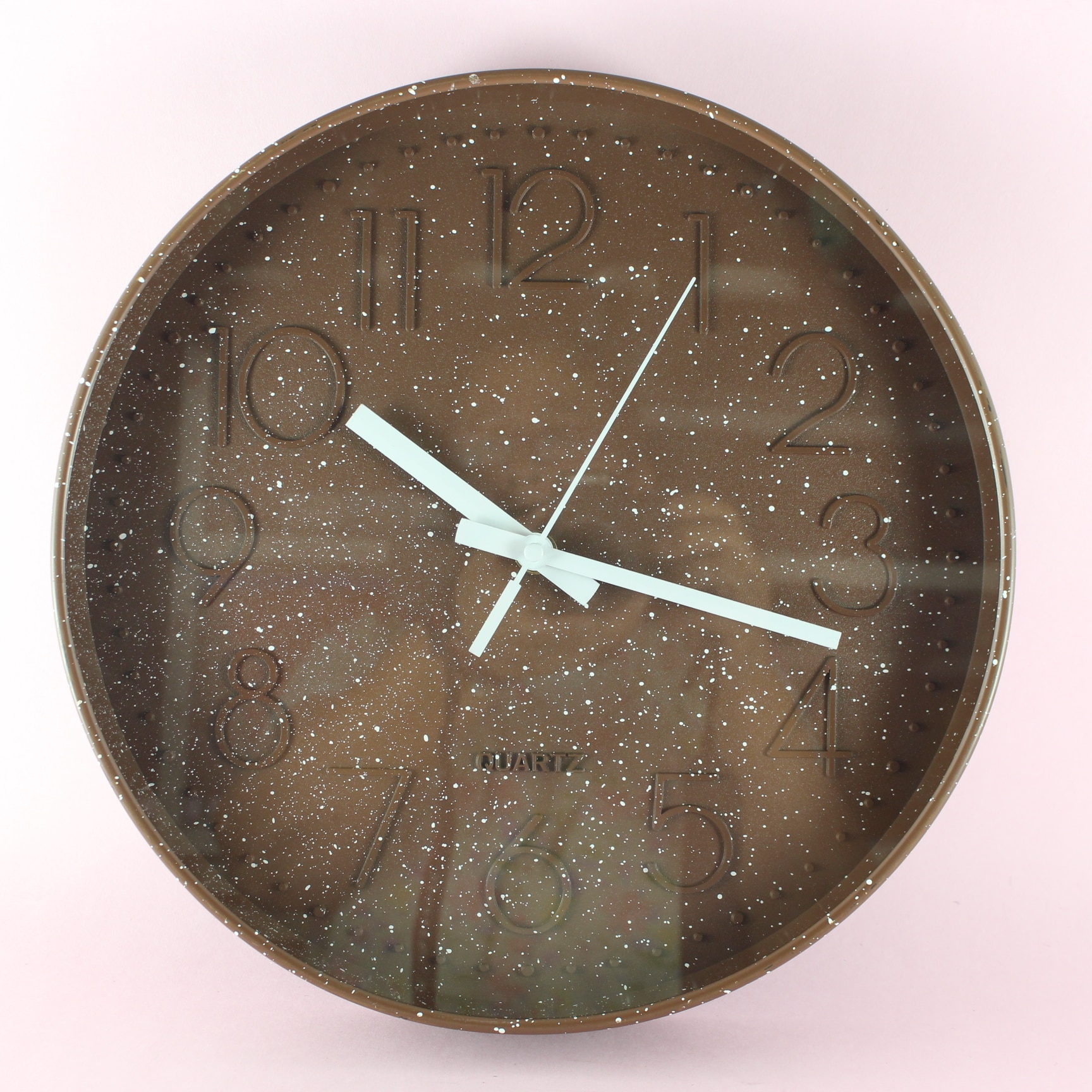 Miniatura 2 de RELOJ DE PARED REDONDO CAFE/BEIGE PEKAS