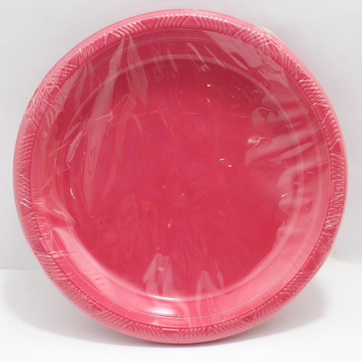PLATO  PARTY FUCSIA  9'' X 10 UNIDADES