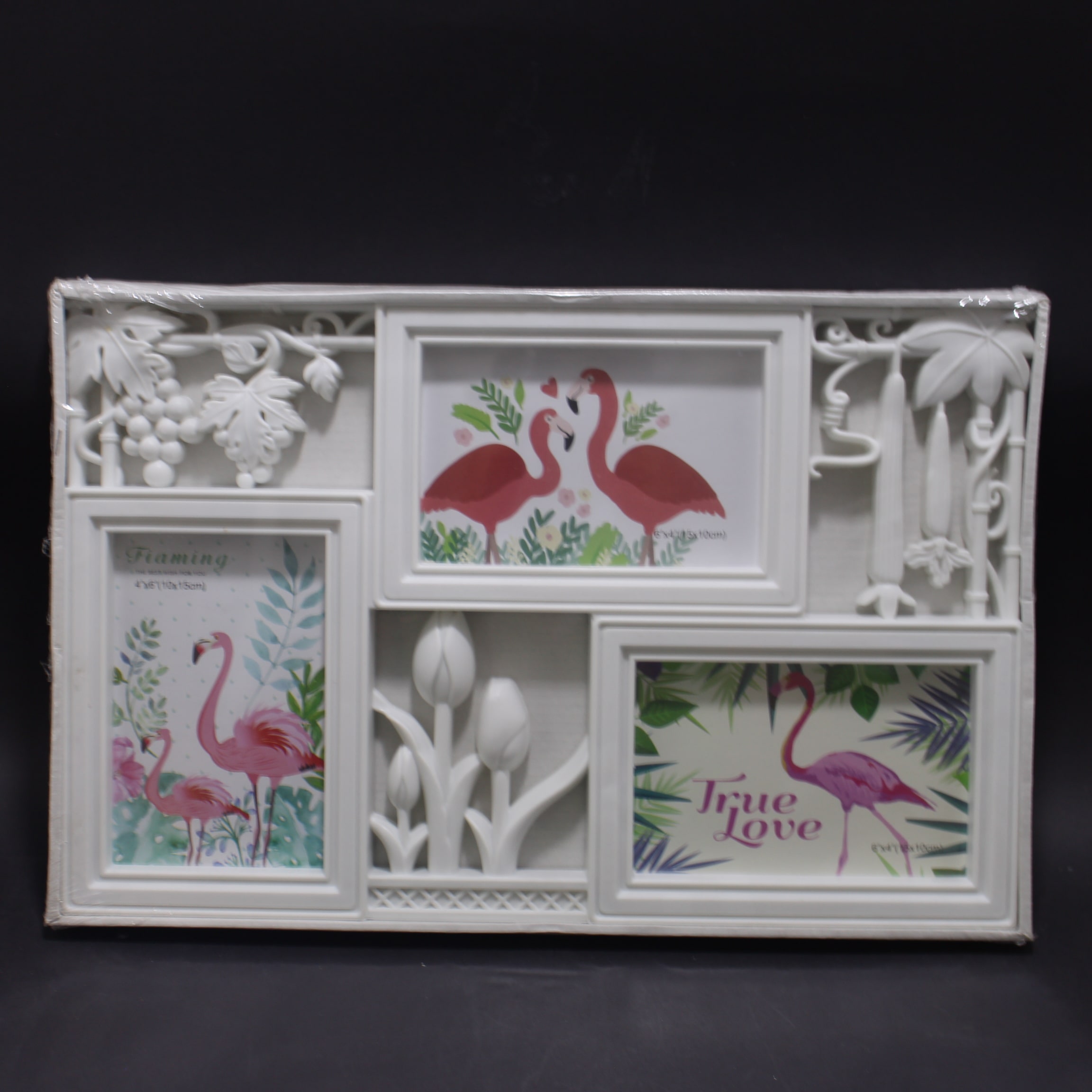 Miniatura 5 de PORTARETRATO FAMILIAR X 3 DISEÑO FLORES