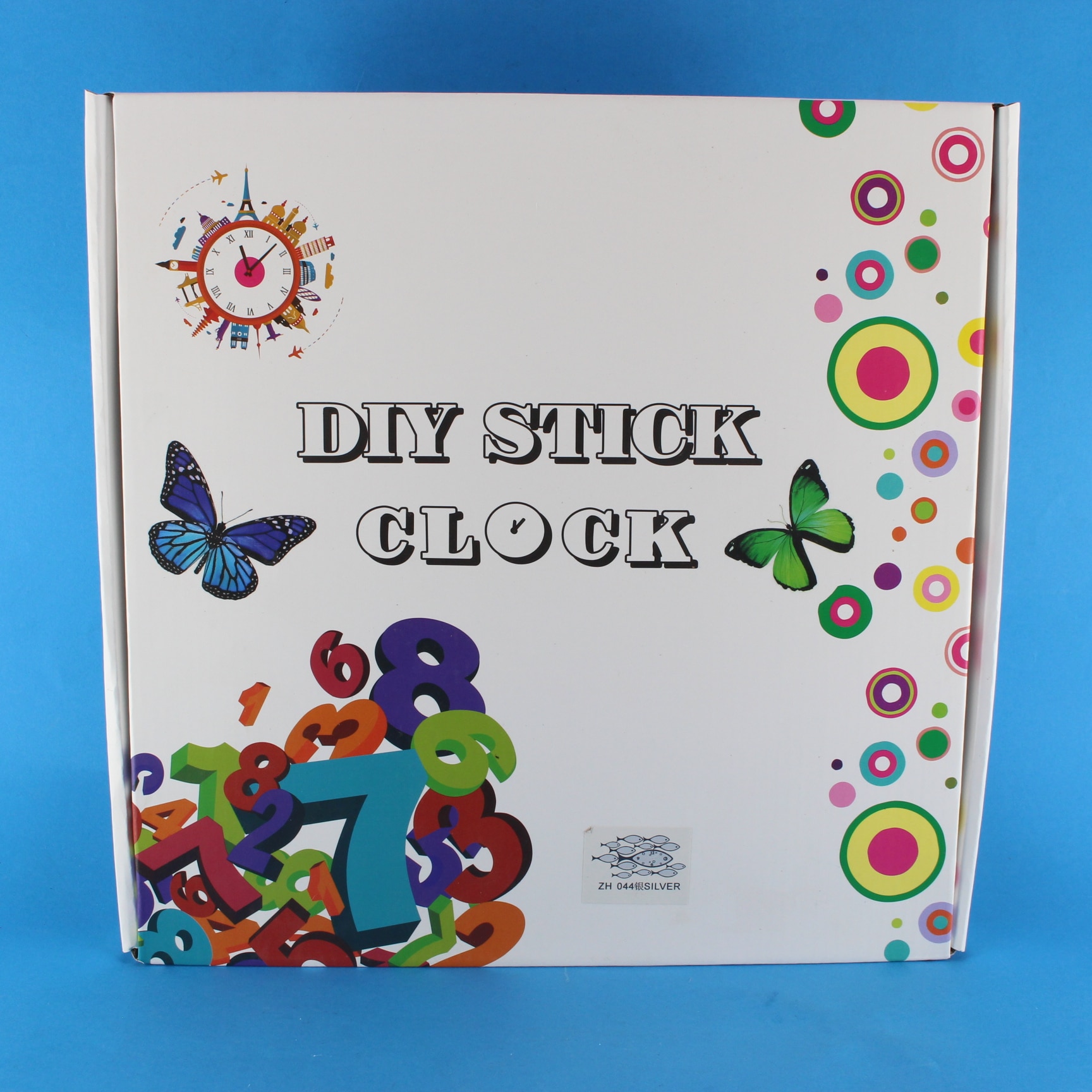 Reloj de pared peces 3D