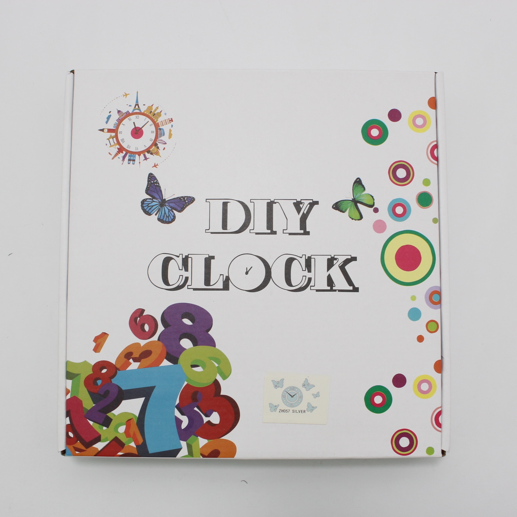 Relojería de Pared Mariposa 3D relieve