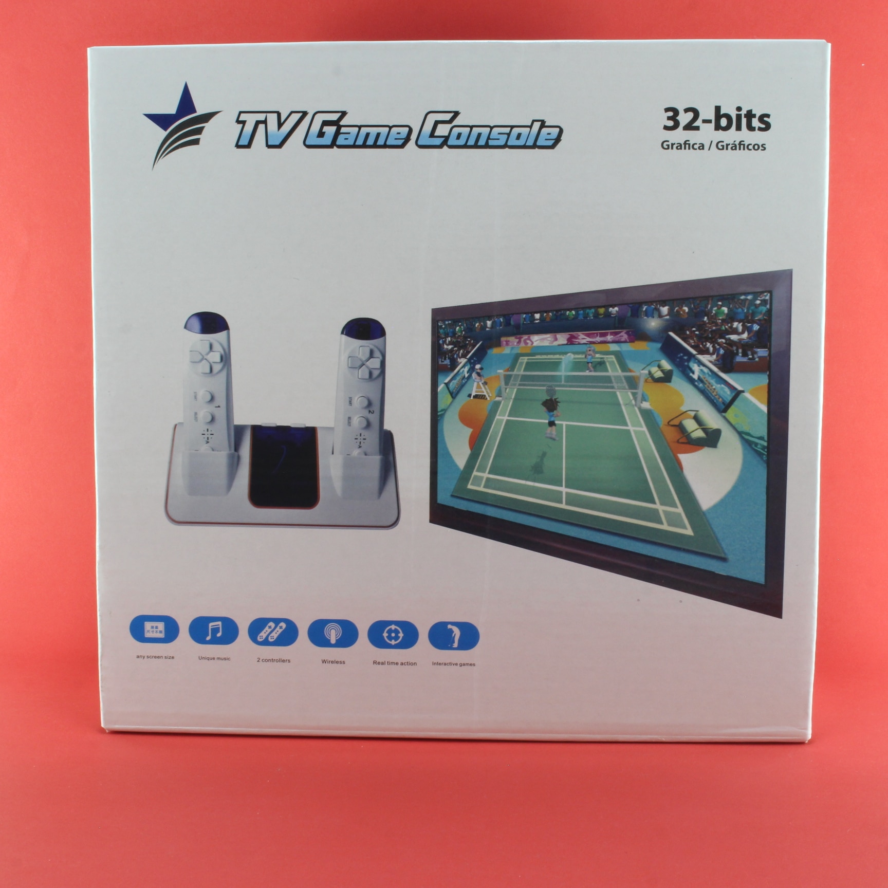 Miniatura 3 de CONSOLA DE VIDEO JUEGO TV 32-BITS GRAFI