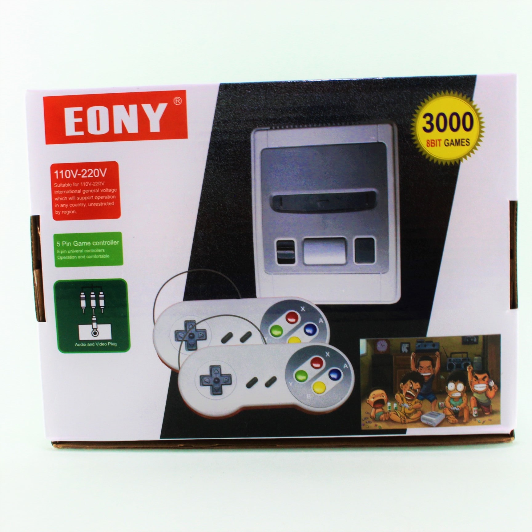 Miniatura 2 de Consola eony de video juego tv caja bla