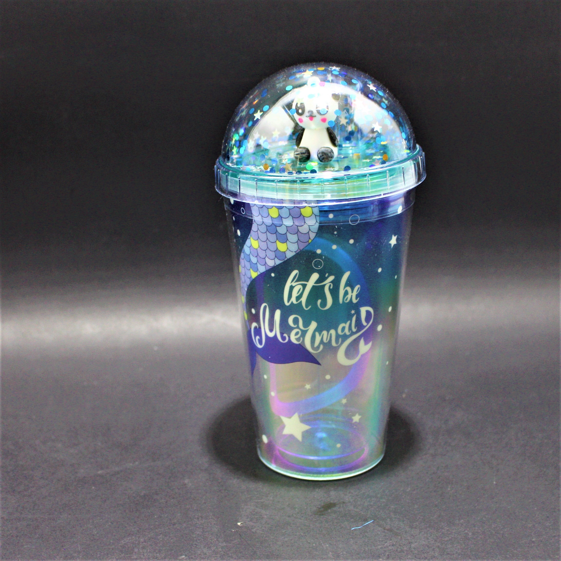 Miniatura 5 de Termo con pitillo estampado sirena, uni