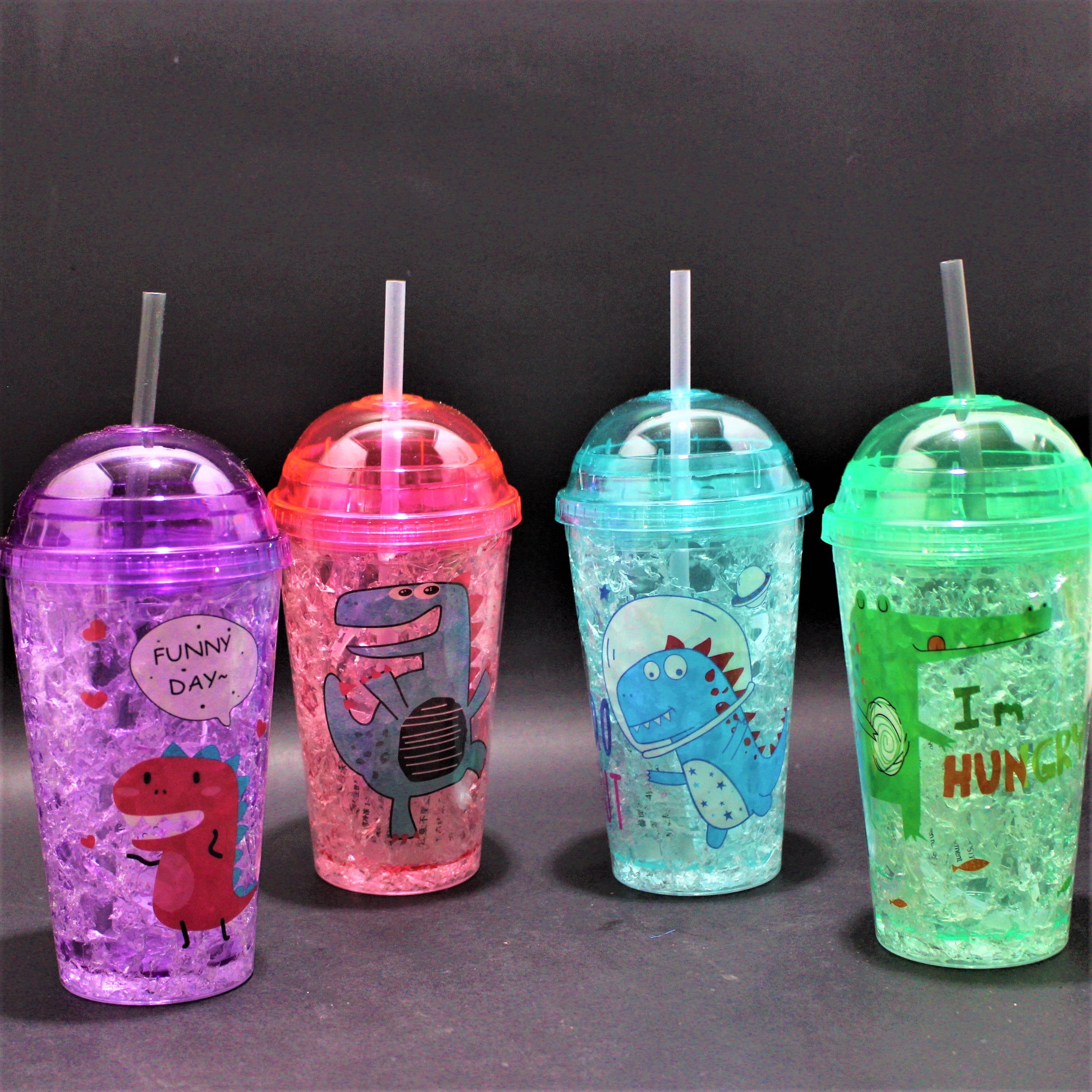 Termo con Pitillo estampado surtido