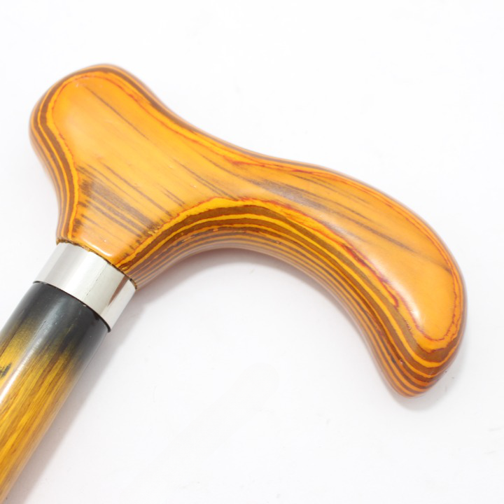 Miniatura 3 de Baston madera bicolor 93cm