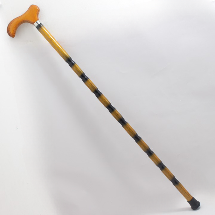 Miniatura 4 de Baston madera bicolor 93cm