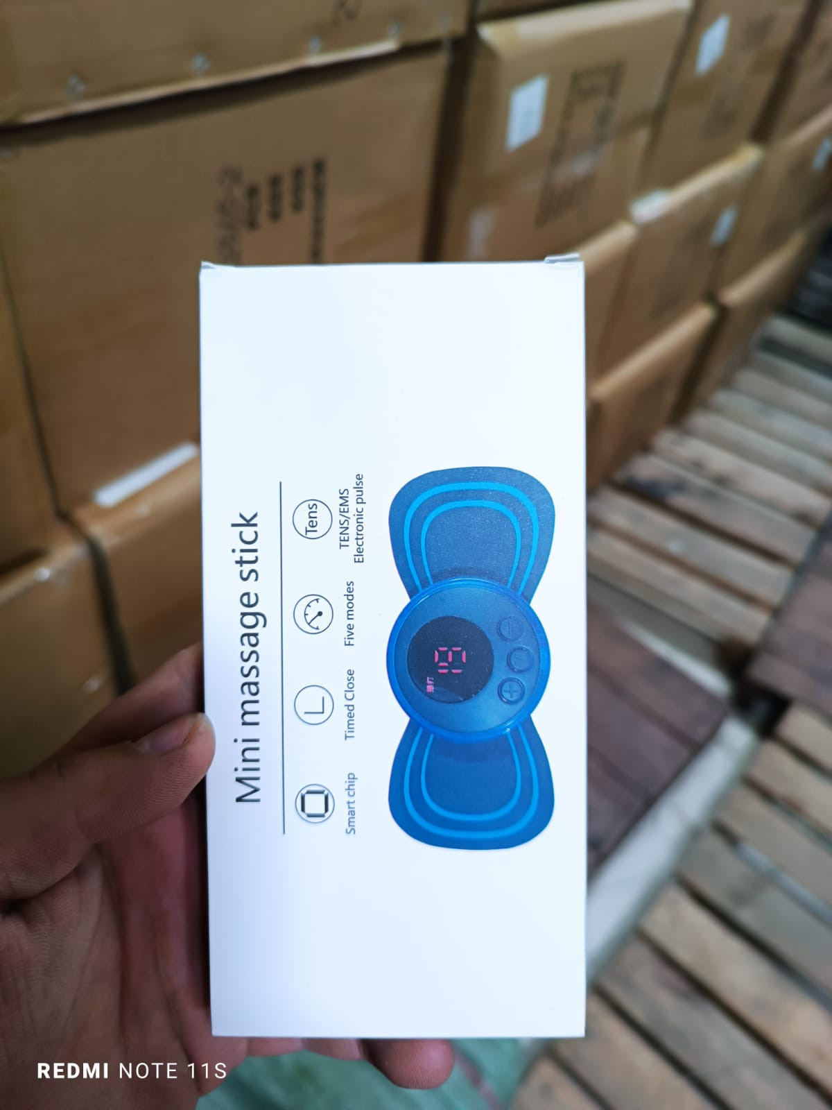 Masajeador Ems Smart Mini Parche Estimul