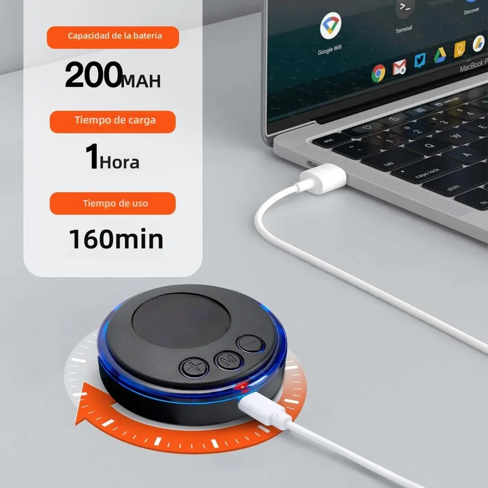 Miniatura 8 de Masajeador de cuello recargable