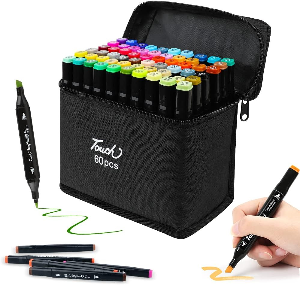 Miniatura 5 de Marcadores Doble Punta Set 60