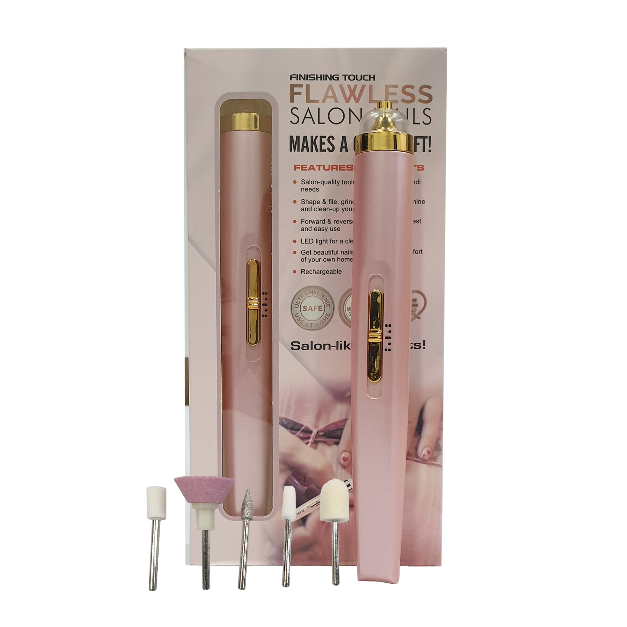 Kit Pulidor De Uñas Eléctrico Lima