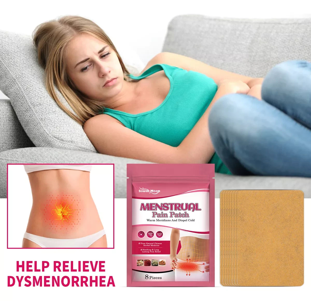 Miniatura 4 de Parche Para El Dolor Menstrual