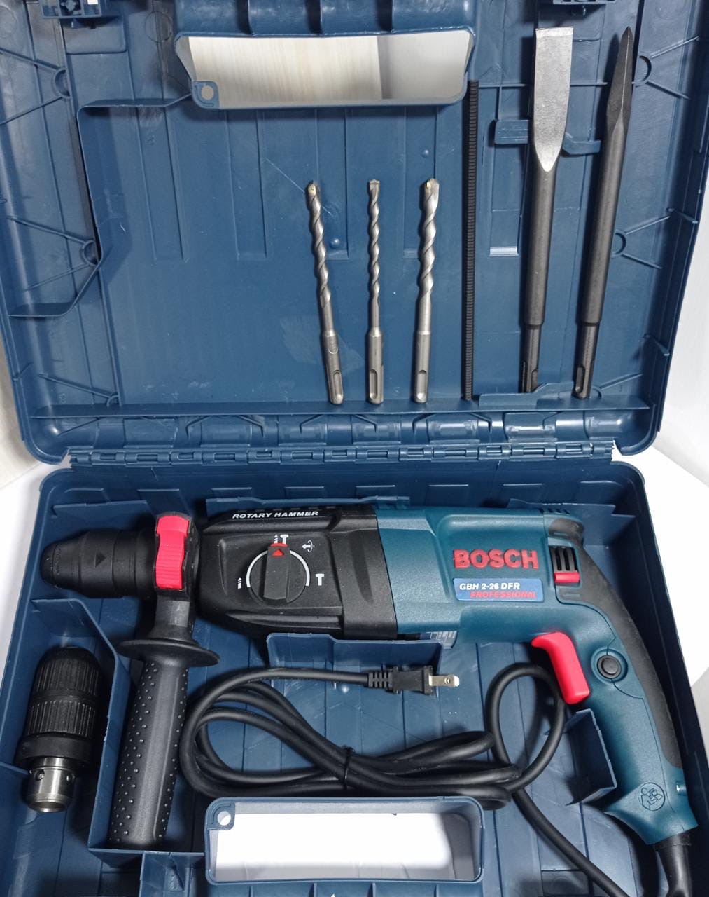 Taladro Rotomartillo Doble Mandril 800W-