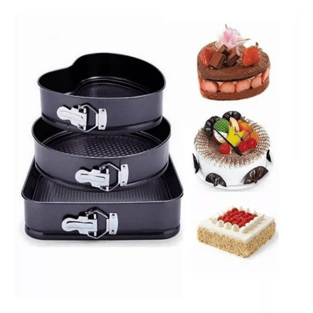 Miniatura 4 de Juego De Moldes  Antiadherente X3