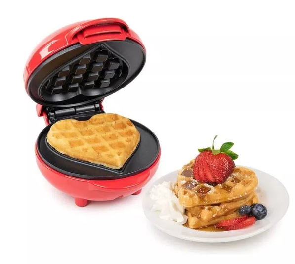 Miniatura 2 de Mini Waflera Eléctrica Corazón