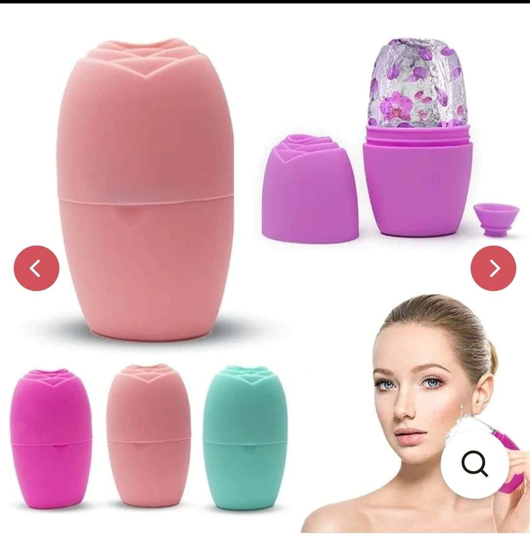 Masajeador Facial en Silicona de hielo