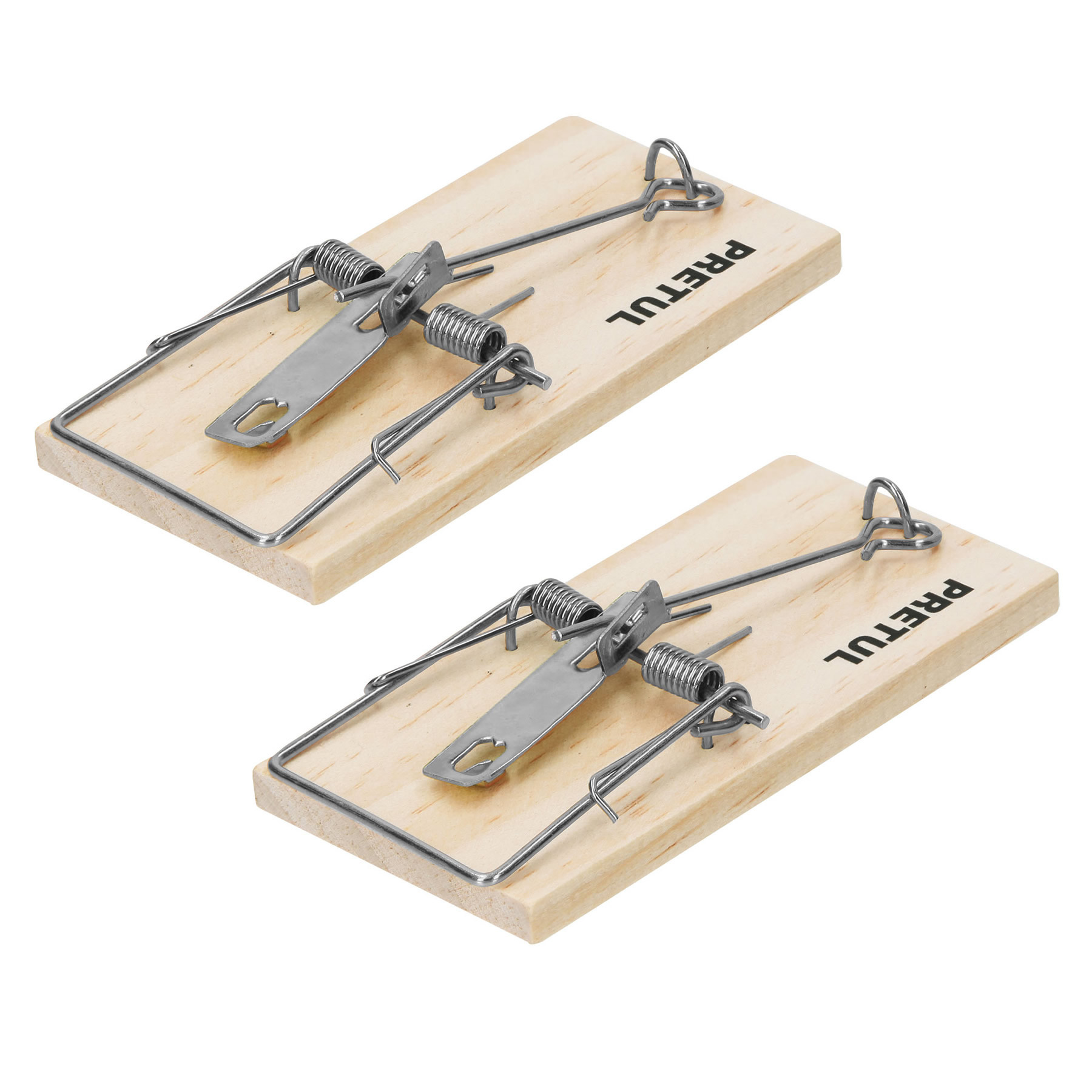 Trampas Para Ratones En Madera De 10 Cm