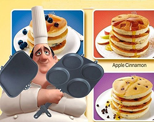 Miniatura 2 de Molde sarten Para Cuatro Panqueques