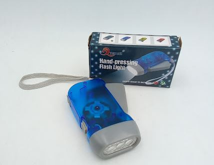 linterna  recargable dinamo