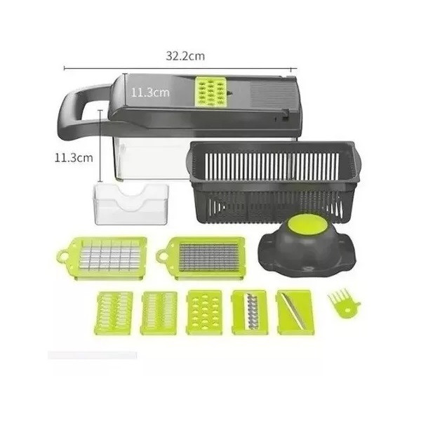 Miniatura 5 de Mandolina Cortador Verduras Multi Picado