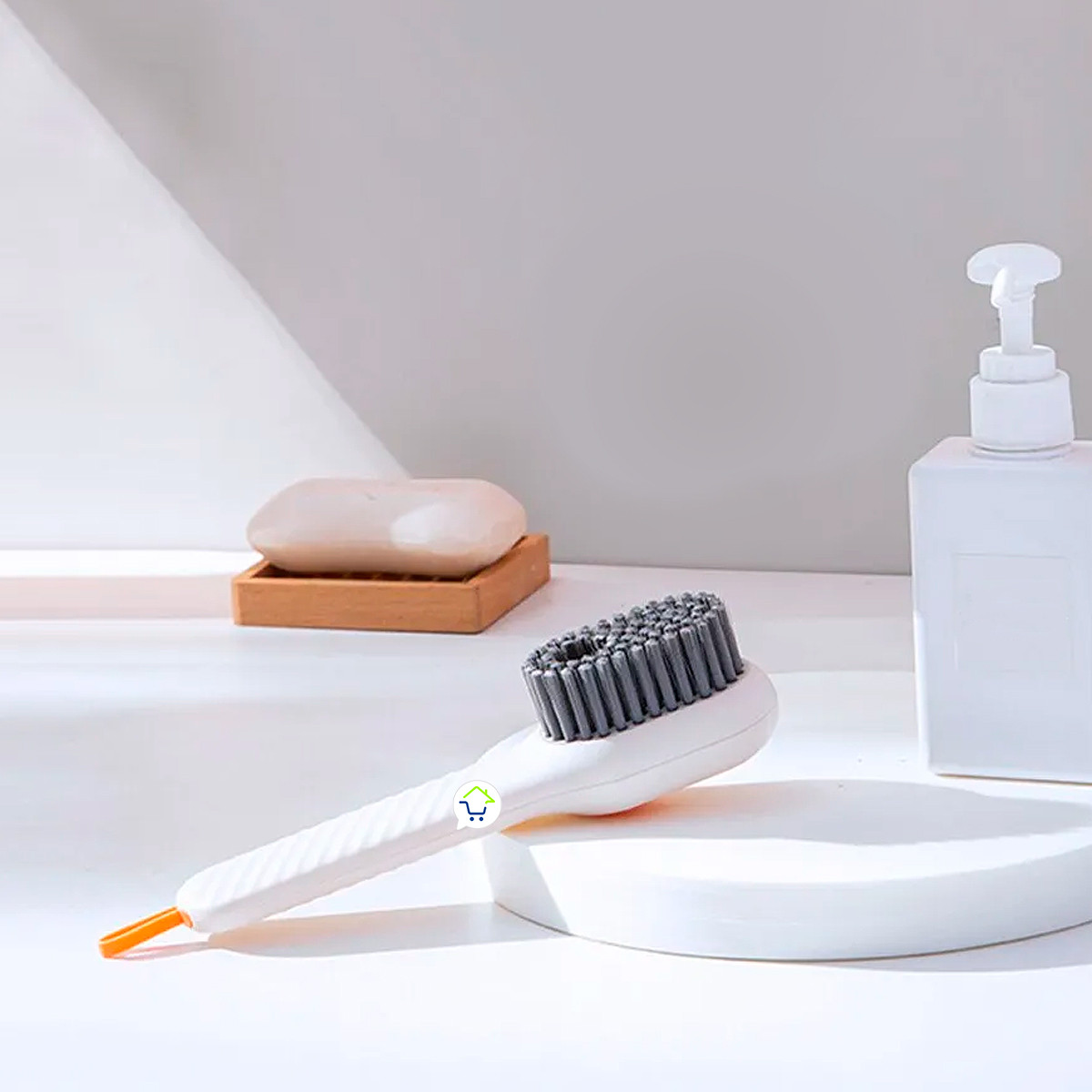 Mini Cepillo Dispensador Jabon CEP02