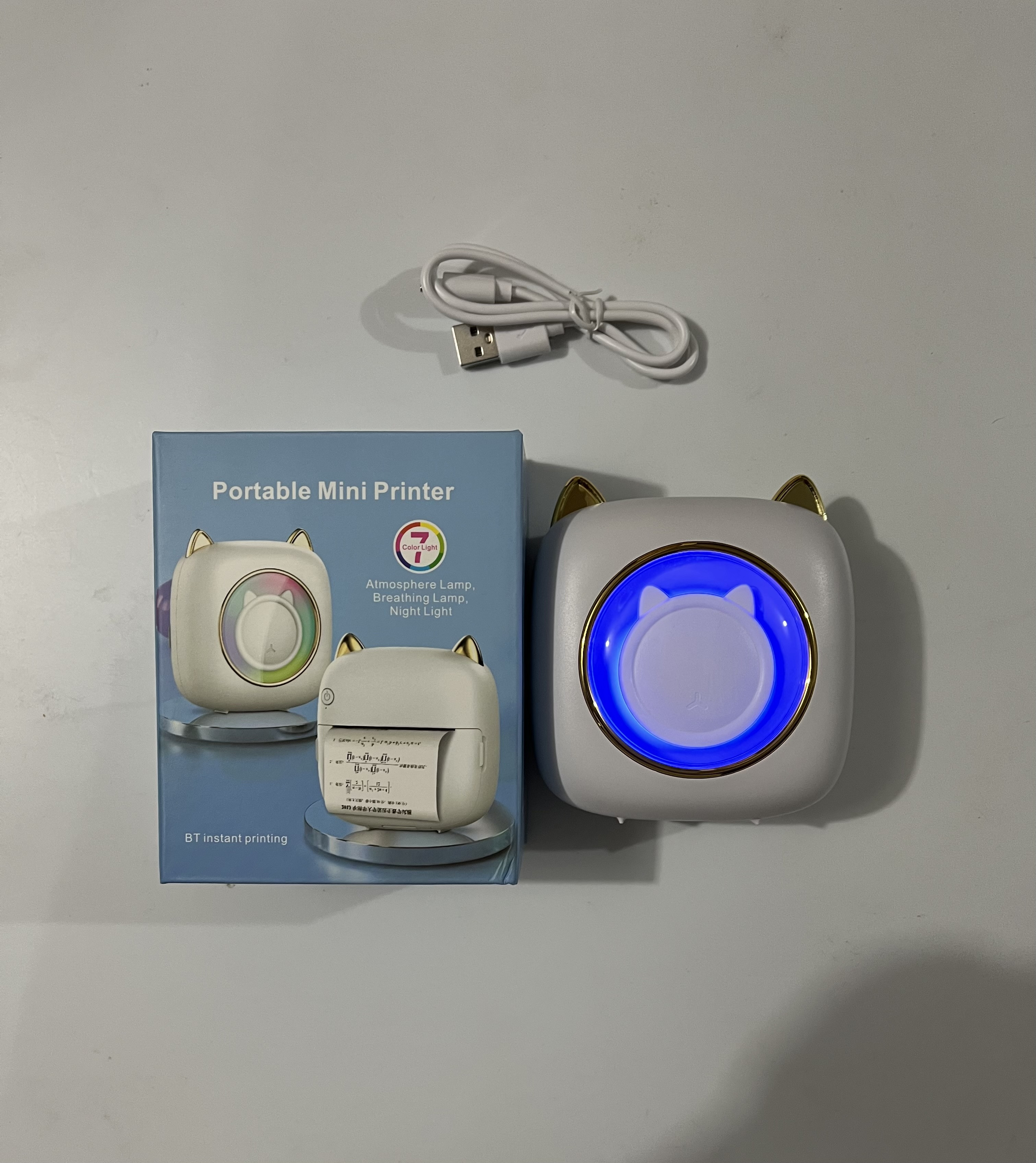Mini impresora portátil térmica