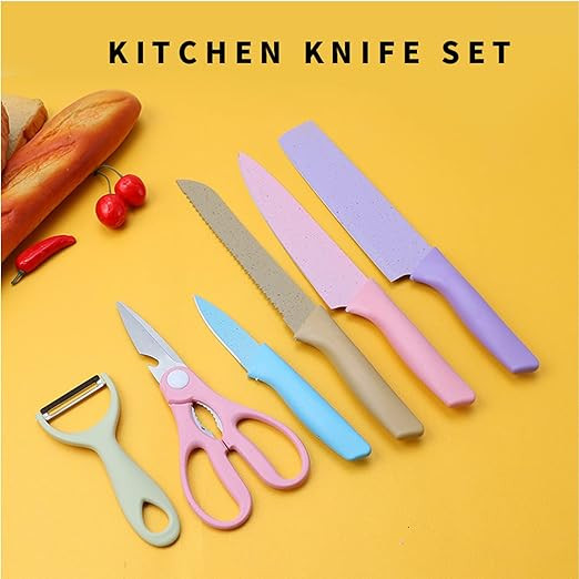 Miniatura 5 de Set Cuchillos Cocina X6 Piezas