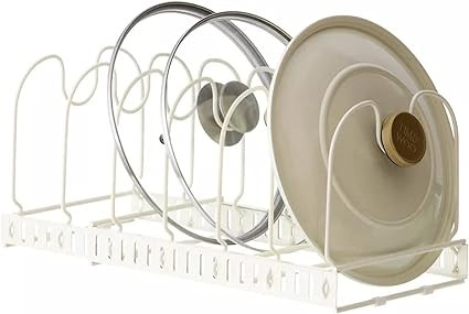 Organizador De Tapa Ajustable Para Ollas