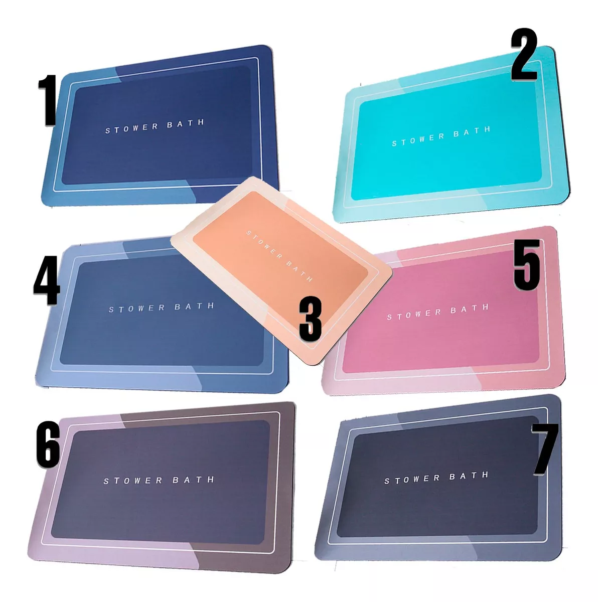 Miniatura 4 de Alfombra Tapete Absorbente Antideslizant