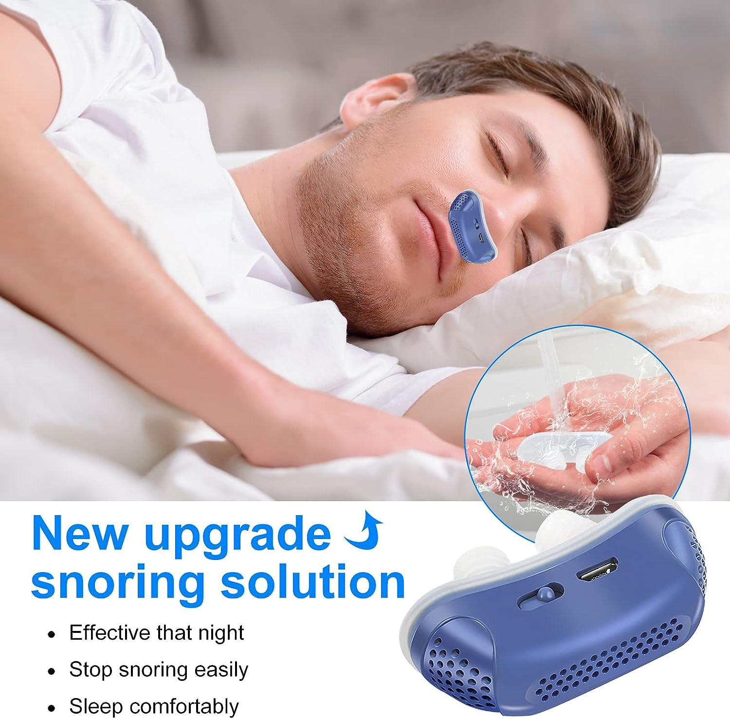 Miniatura 4 de Antironquidos Solución Eléctrica Variabl