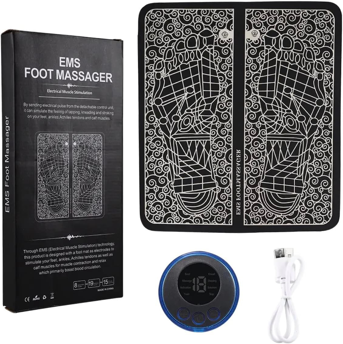 Miniatura 3 de TAPETE MASAJEADOR ELECTROESTIMULADOR