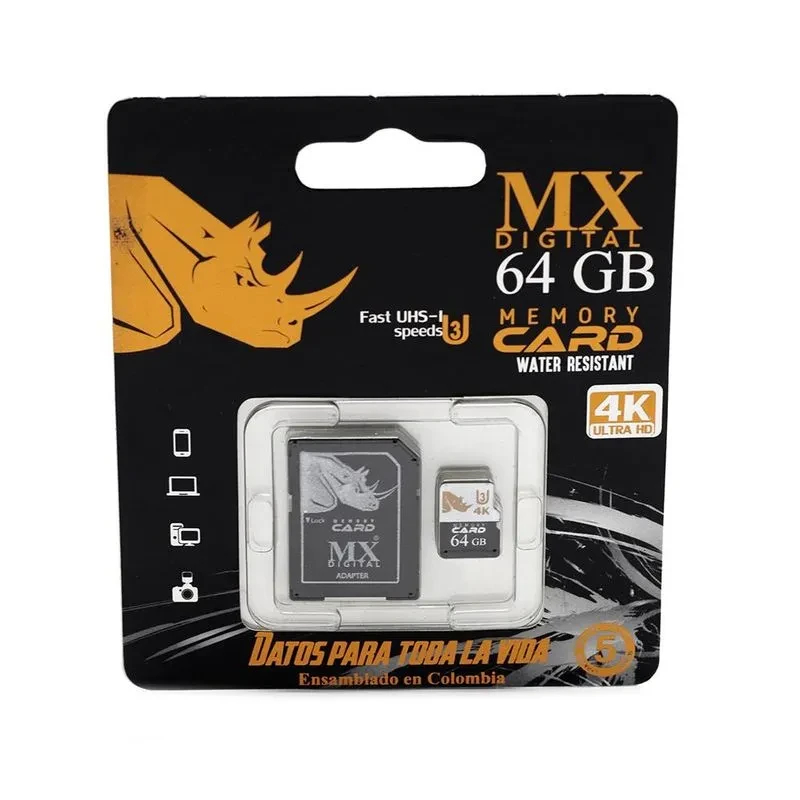 Miniatura 2 de Memoria Micro SD Fast UHI-S U3 con Adapt