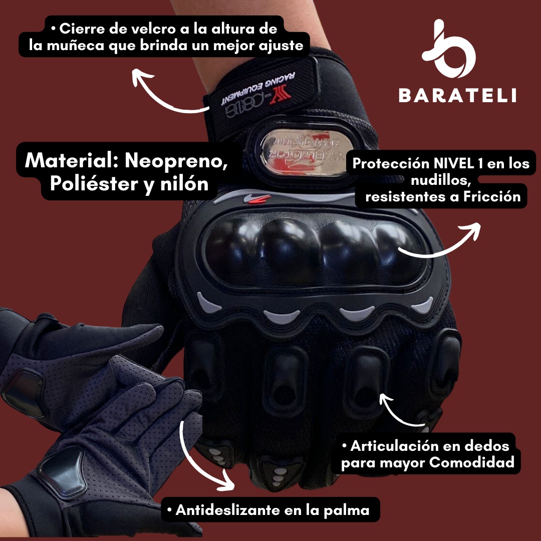 Guantes Motociclista
