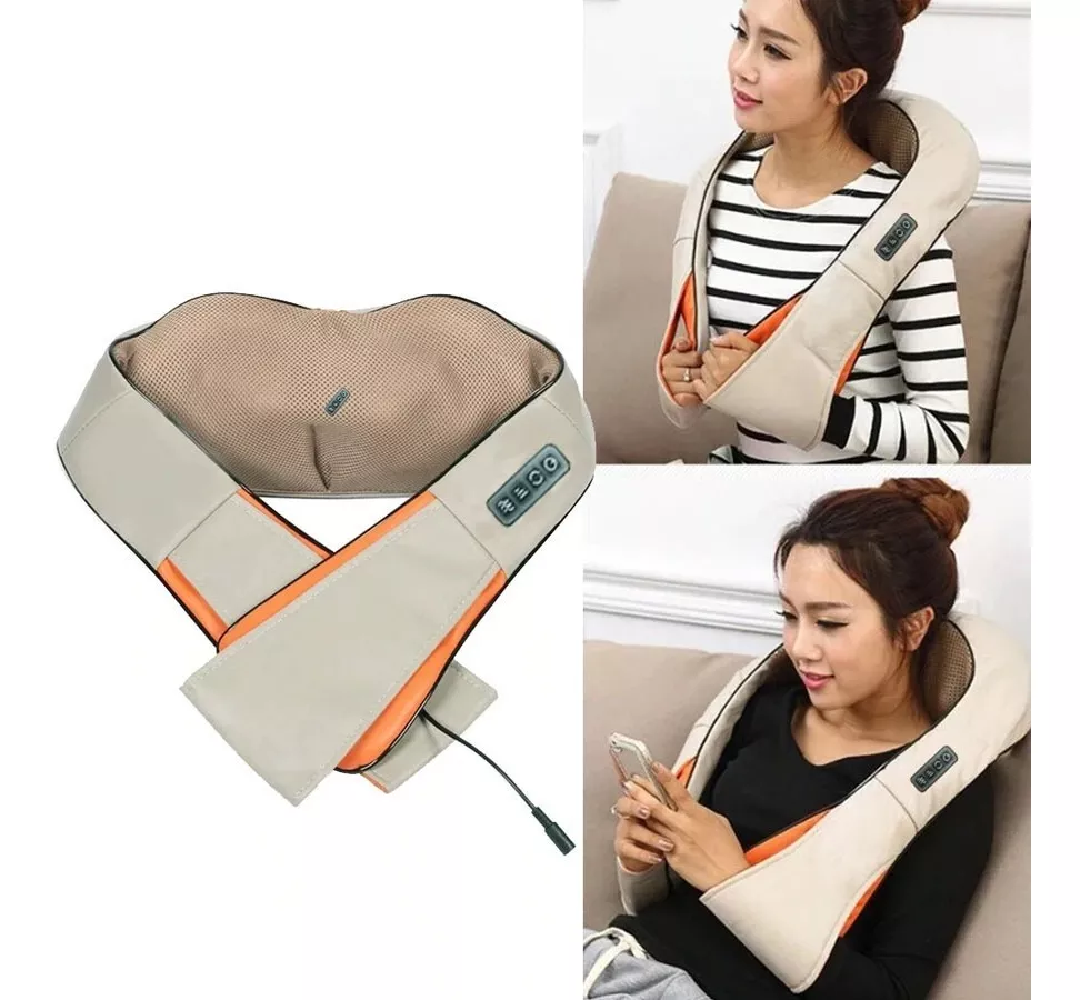 Miniatura 3 de MASAJEADOR  CERVICAL CUELLO ELECTRICO