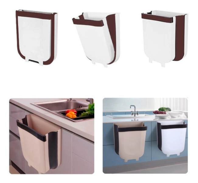 Miniatura 10 de Basurero Plegable Caneca Expandible
