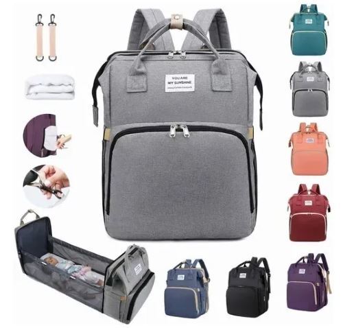 pañalera portatil con cuna you are