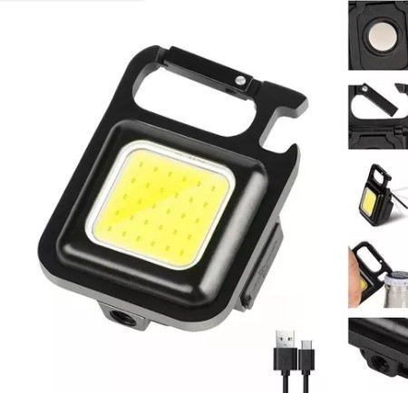 🔦 Mini Linterna Llavero LED Recargable USB - ¡Siempre a Mano! 2