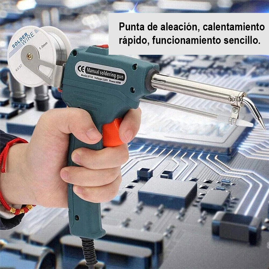 Miniatura 5 de Pistola Para Soldar Cautin Profesional