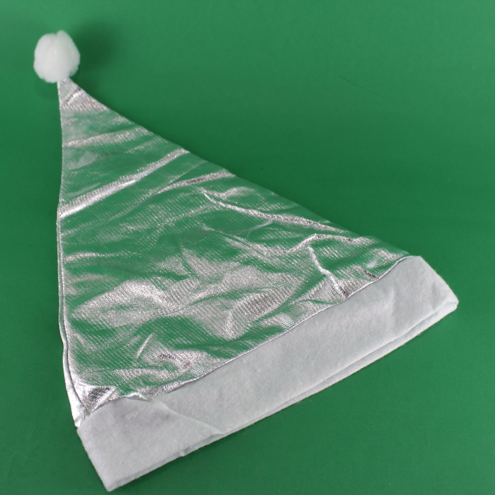 Gorro navideño metalizado
