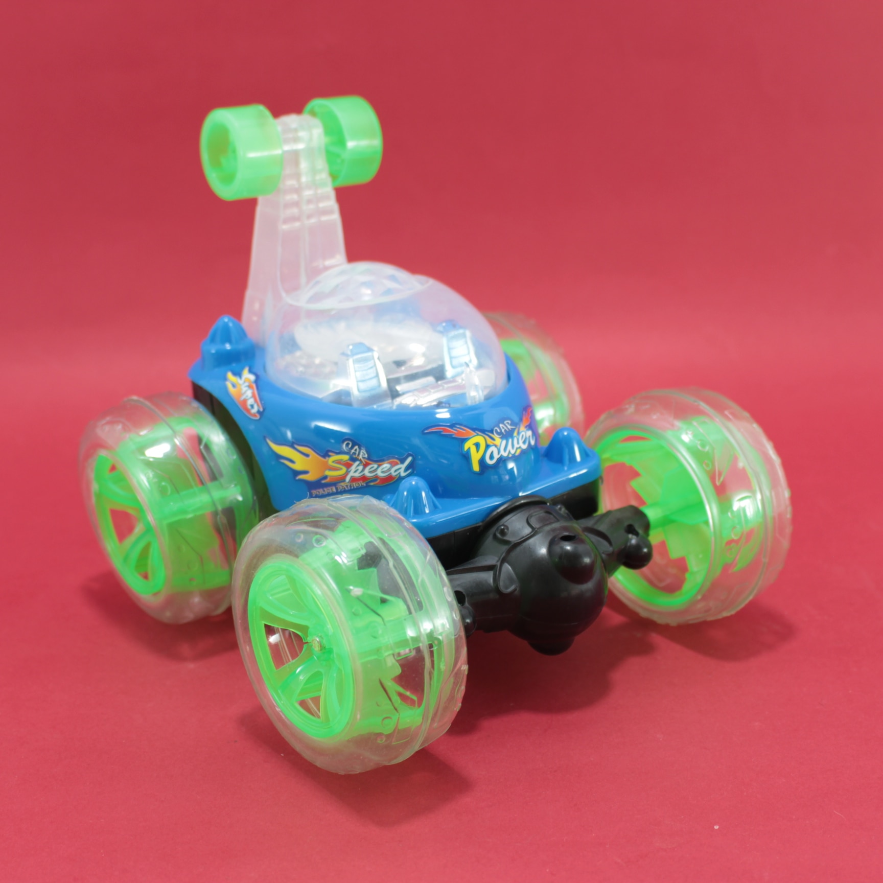 Carro loco con luces