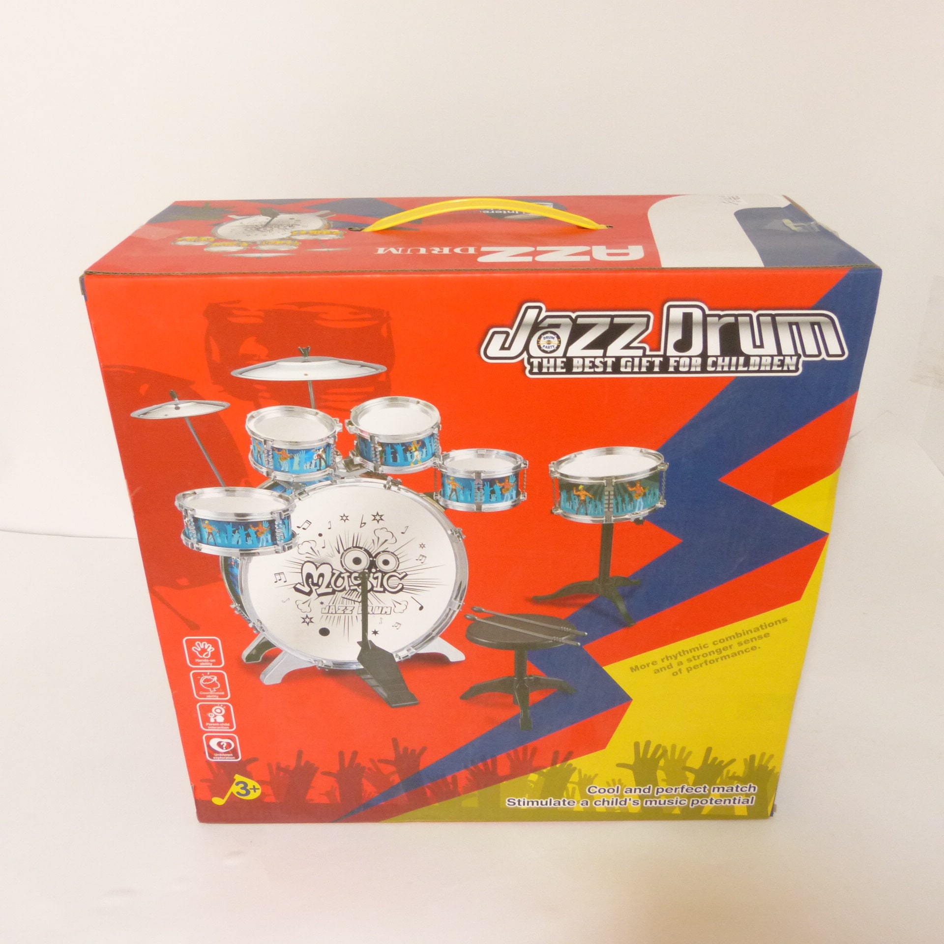 Batería infantil jazz drum x 11 piezas