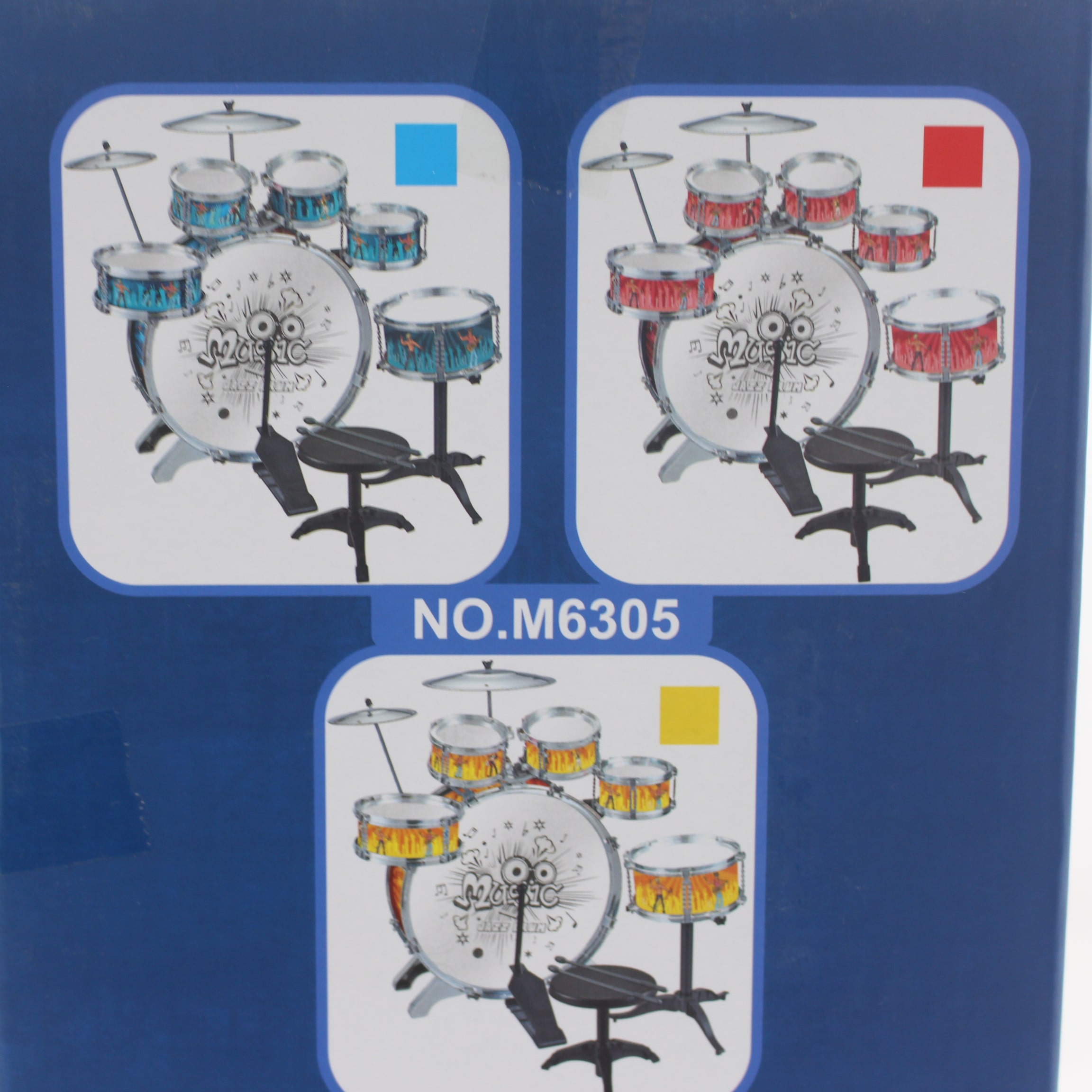 Miniatura 2 de Batería infantil jazz drum x 11 piezas