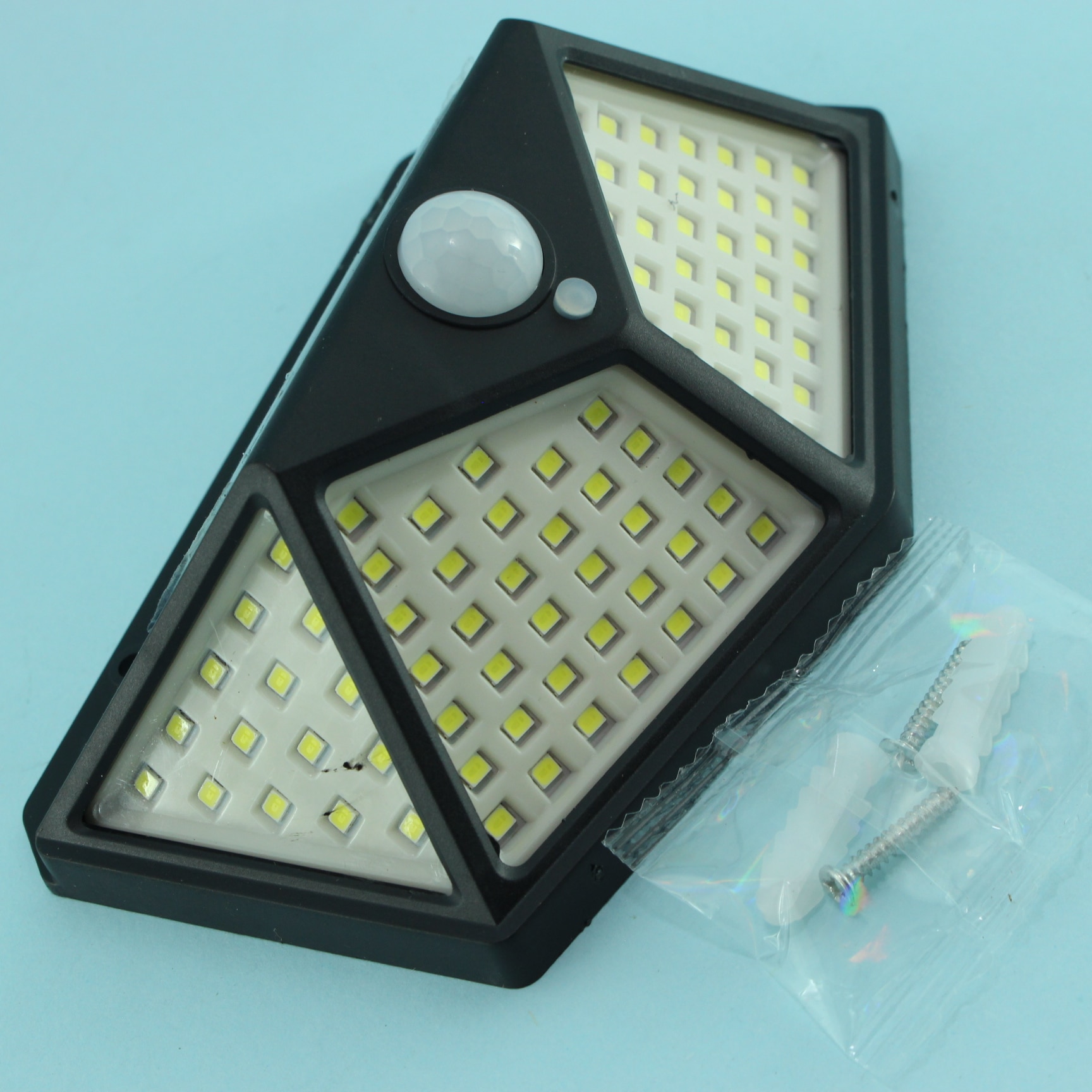 Miniatura 2 de Reflector con panel solar 100 led
